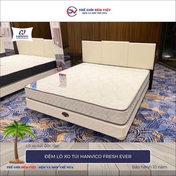 Đệm lò xo túi Hanvico Fresh Ever 5